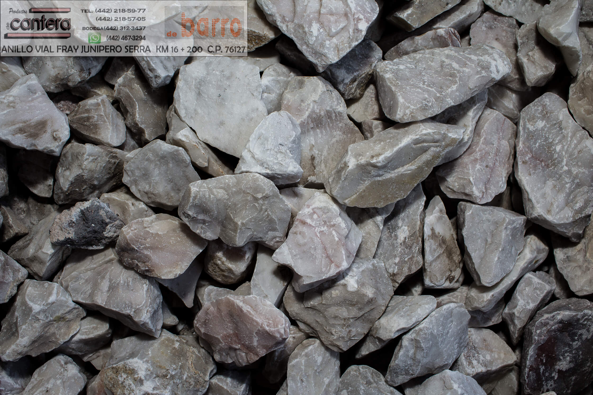 Marmol Quebrado Blanco