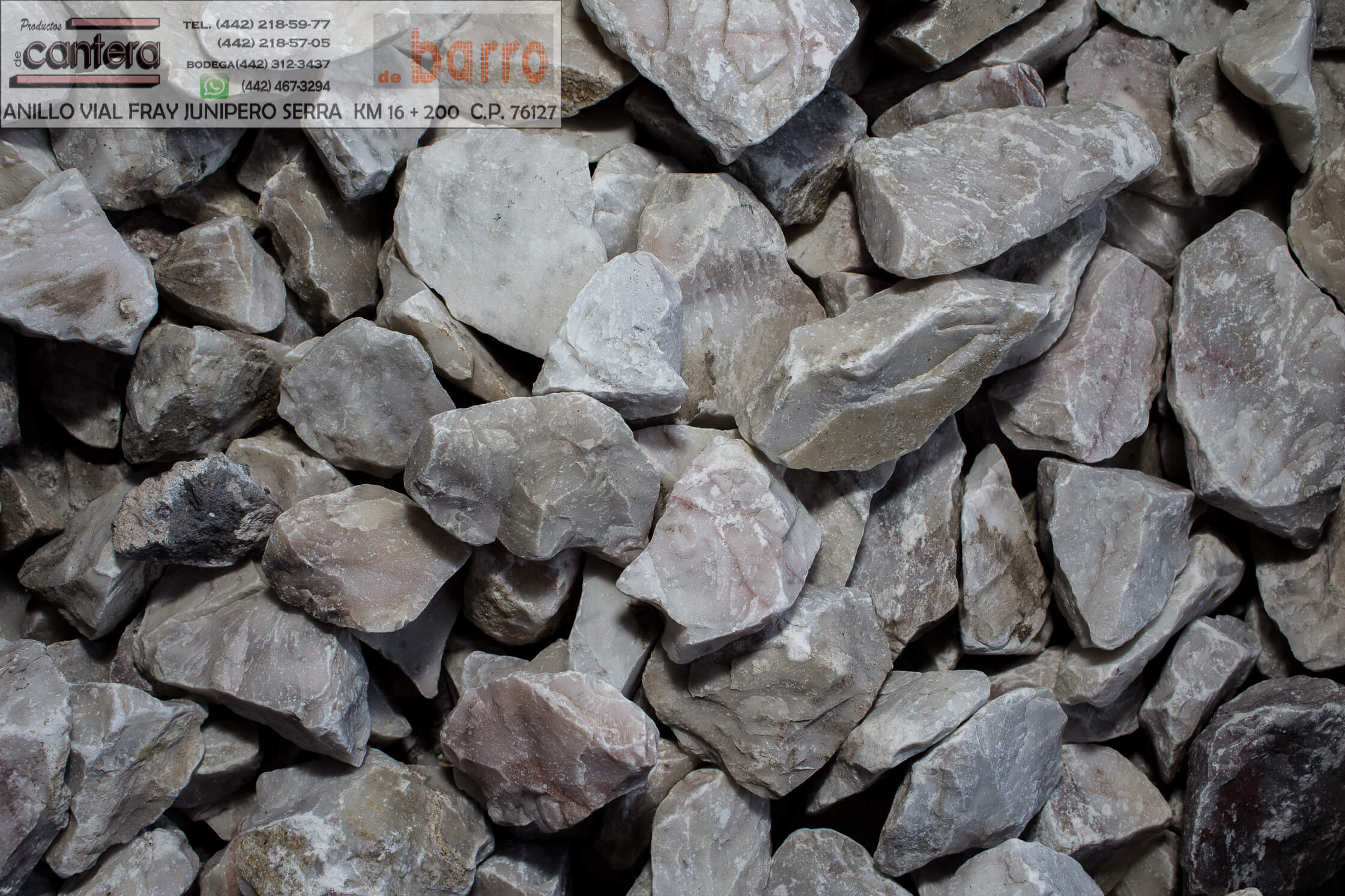Marmol Quebrado Blanco