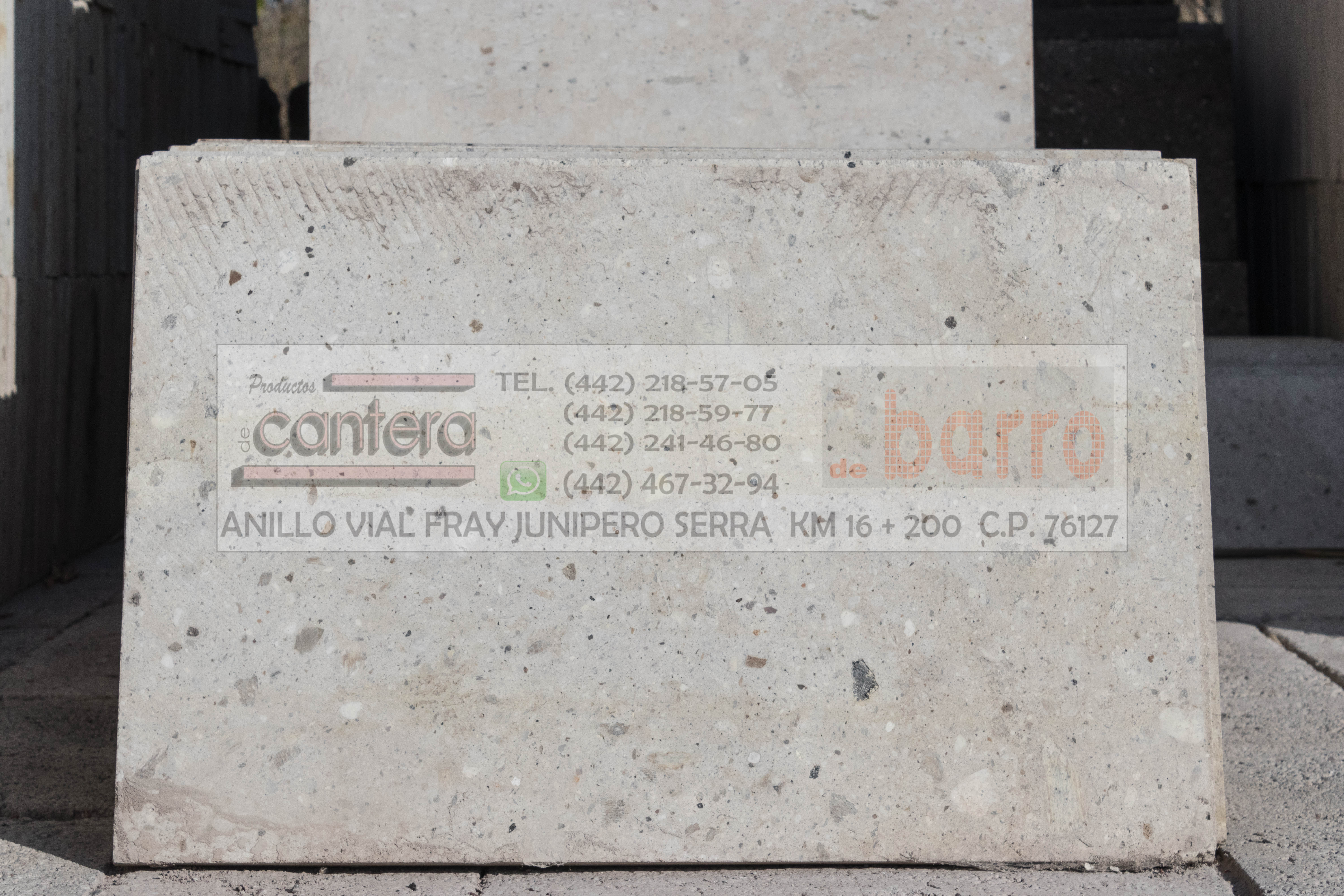 Cantera Laminada Blanco Moteado
